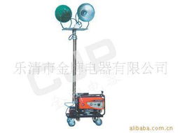 升降作業燈全方位移動照明車 高效靈活的工業照明解決方案